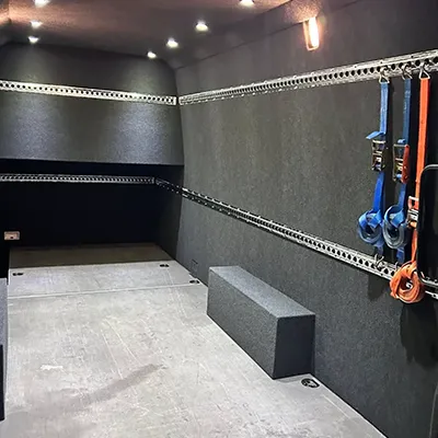 A room that has a bunch of equipment in it.